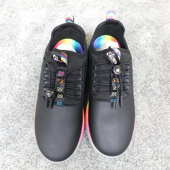 Clove Classic Shoes Womens Sneakers Work Black Rainbow Nursing Running Walking - Picture 11 of 14
